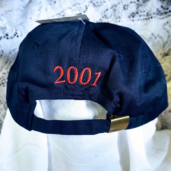 NWT USA 2001 NAVY BLUE GOLF HAT - Picture 3 of 7